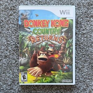 Nintendo Donkey Kong Country Returns Wii Game